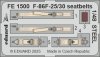 Eduard FE1500 F-86F-25/30 seatbelts STEEL Airfix 1/48